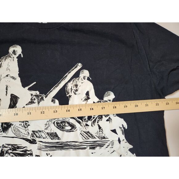 Call of Duty WWII Black Tee – Men’s 2XL, Short Sleeve Gamer Shirt – Activision - Picture 6 of 9